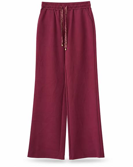 Kocca — Calça bordeaux elástico cinta (A peça)