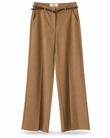 Kocca — Calça camel c/ cinto (A peça)