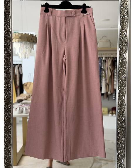 Sahoco — Calça fato rosa corte direito (Na loja)