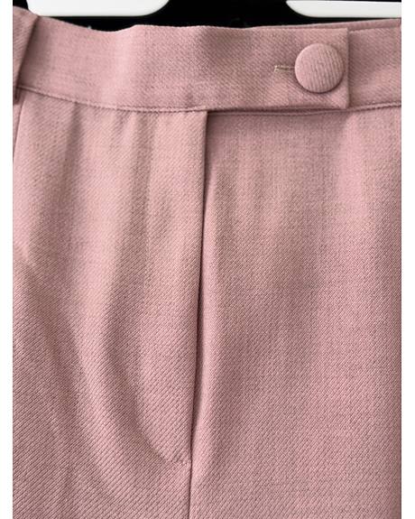 Sahoco — Calça fato rosa corte direito (Detalhe)