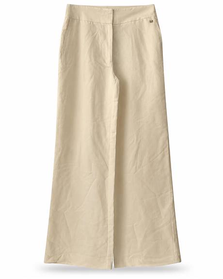 Marciano — Calça linho beige clássica (A peça)