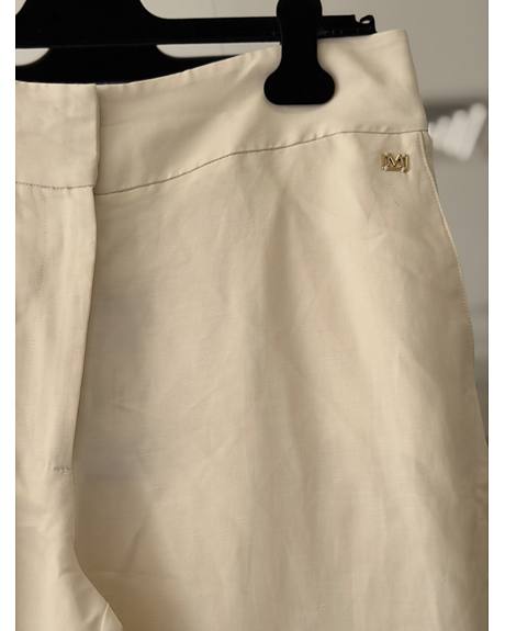 Marciano — Calça linho beige clássica (Detalhe)