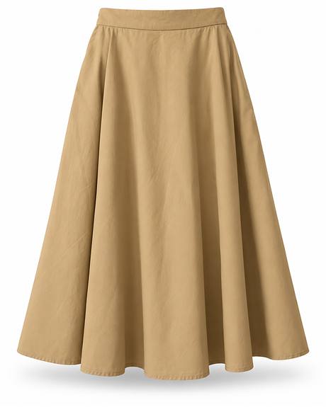 Gant — Saia evasé camel (A peça)