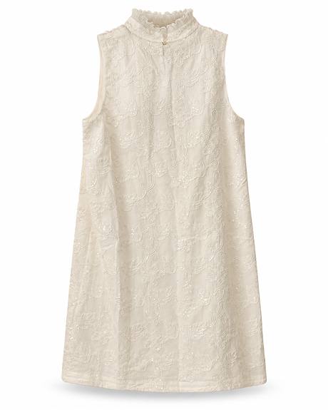 Liu Jo — Vestido branco bordado (A peça)