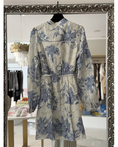Guess — Vestido curto estampado flores (Na loja)