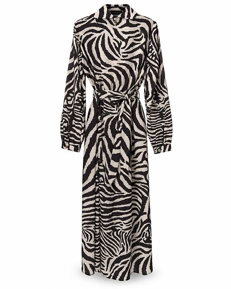 Relish — Vestido comprido print zebra (A peça)